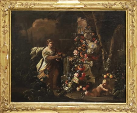 Scuola Napoletana — Allegoria alla primavera